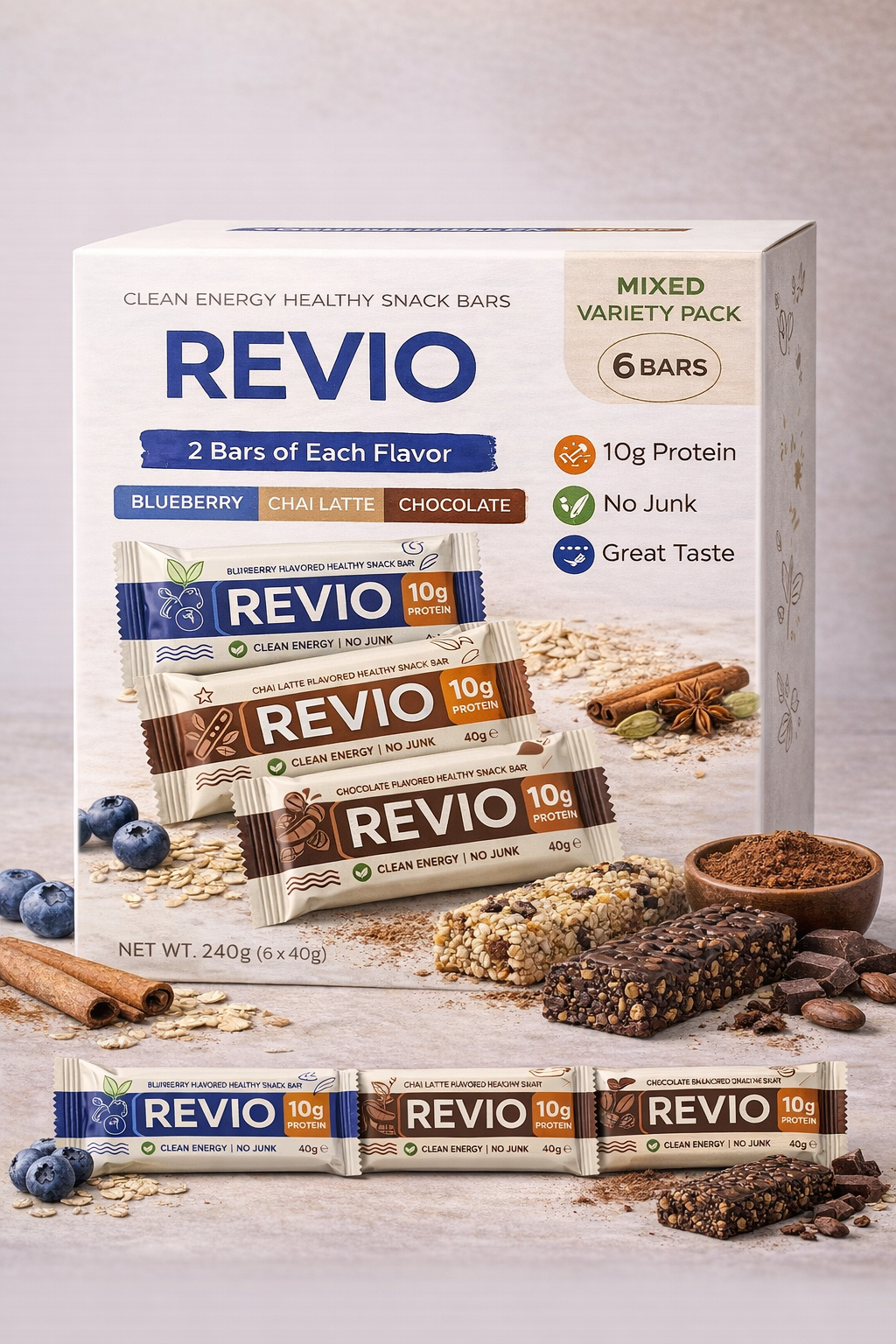 REVIO Clean Energy Variety Pack